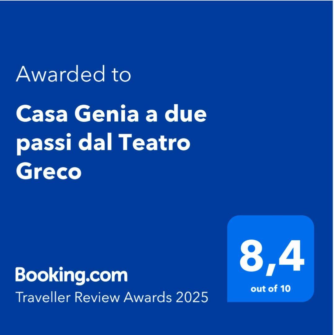Casa Genia A Due Passi Dal Teatro Greco Daire Siraküza Dış mekan fotoğraf